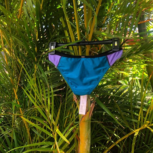 NWT O'Neill Metallic Swim Bottoms - Picture 2 of 3